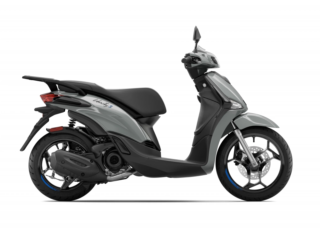 Piaggio Liberty S 125 MY2025 Grau Materia Seite rechts